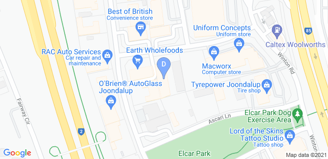 Map to DCA MMA